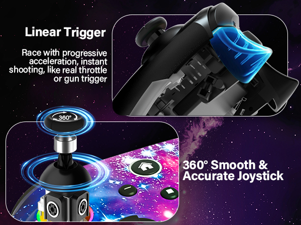 switch controller joystick / trigger