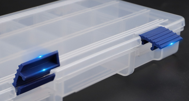 3500 Tackle Box, Clear, 2 Pack