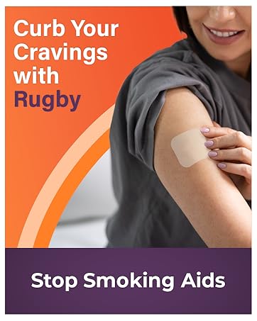 girl putting on nicotine patch