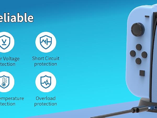 Controller Charging Dock for Nintendo Switch