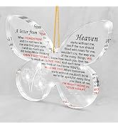 Keepsake Ornament to Commemorate The Lost of a Father, Mother, Mom, Dad or Loved One, Personalize...