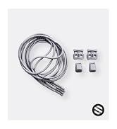 THE ORIGINAL STRETCHLACE Quick Lock No-Tie Shoelaces - Elastic Adjustable Stretch Laces That Turn...