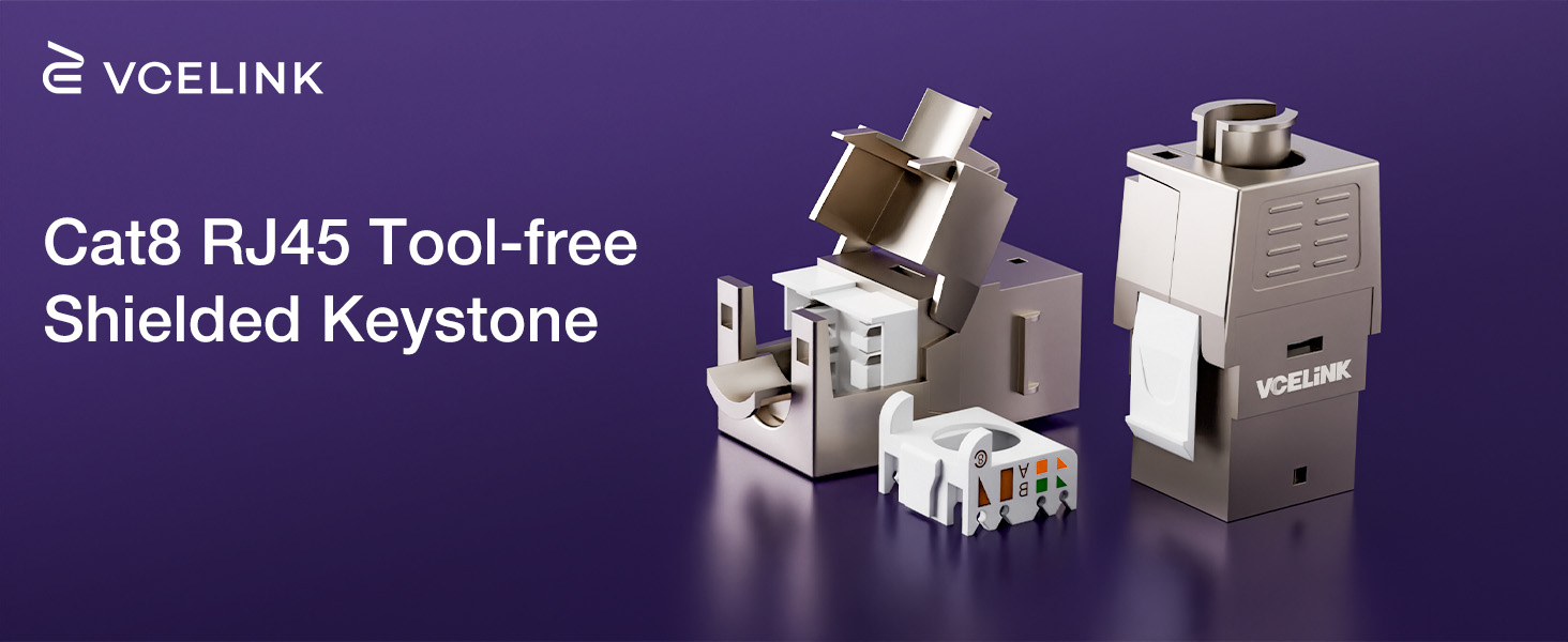 cat8 keystone jacks