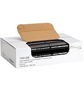 TYPLASTICS Trash Can Liner - Wholesale 1000 Count Black Garbage bags on Perforated Roll 7-10 Gall...