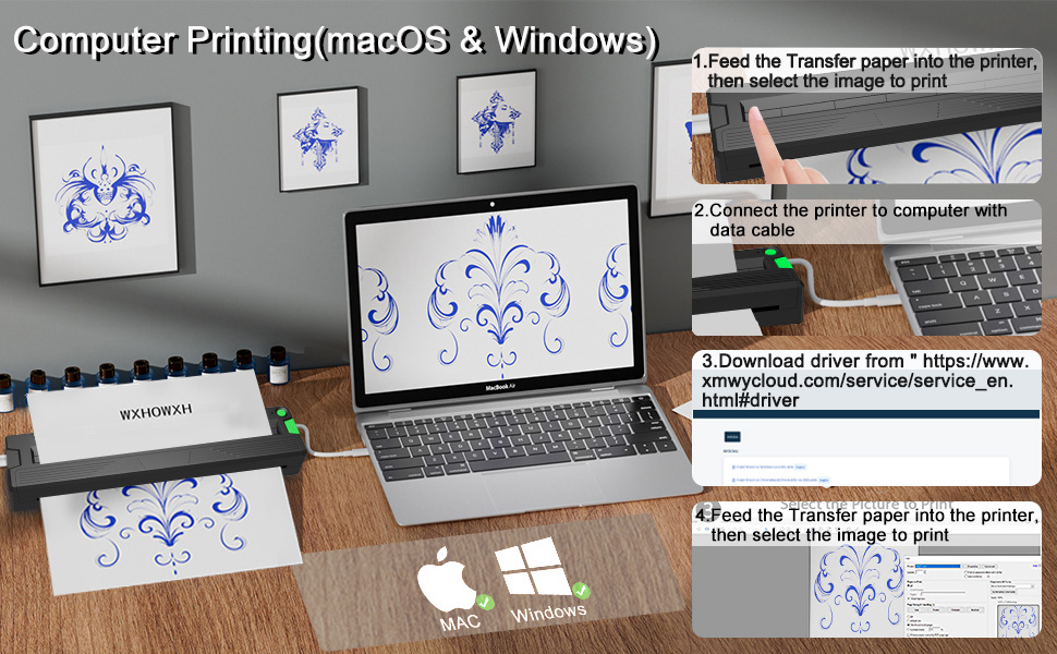 Tattoo Stencil Printer