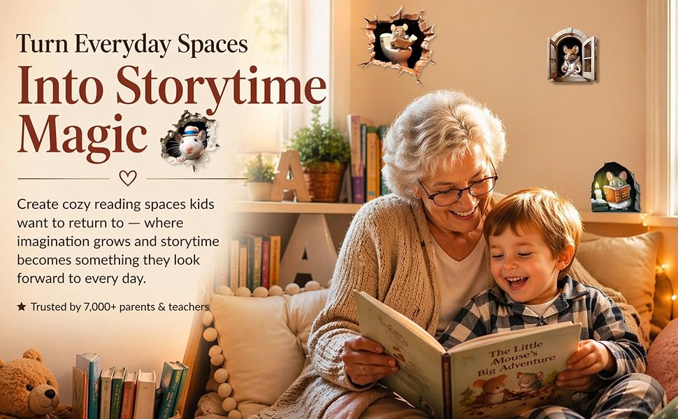 Grandmother reading a children’s book with a young boy