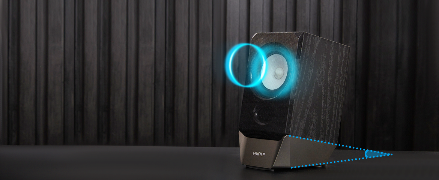 Slanted Design For Near-Field Listening