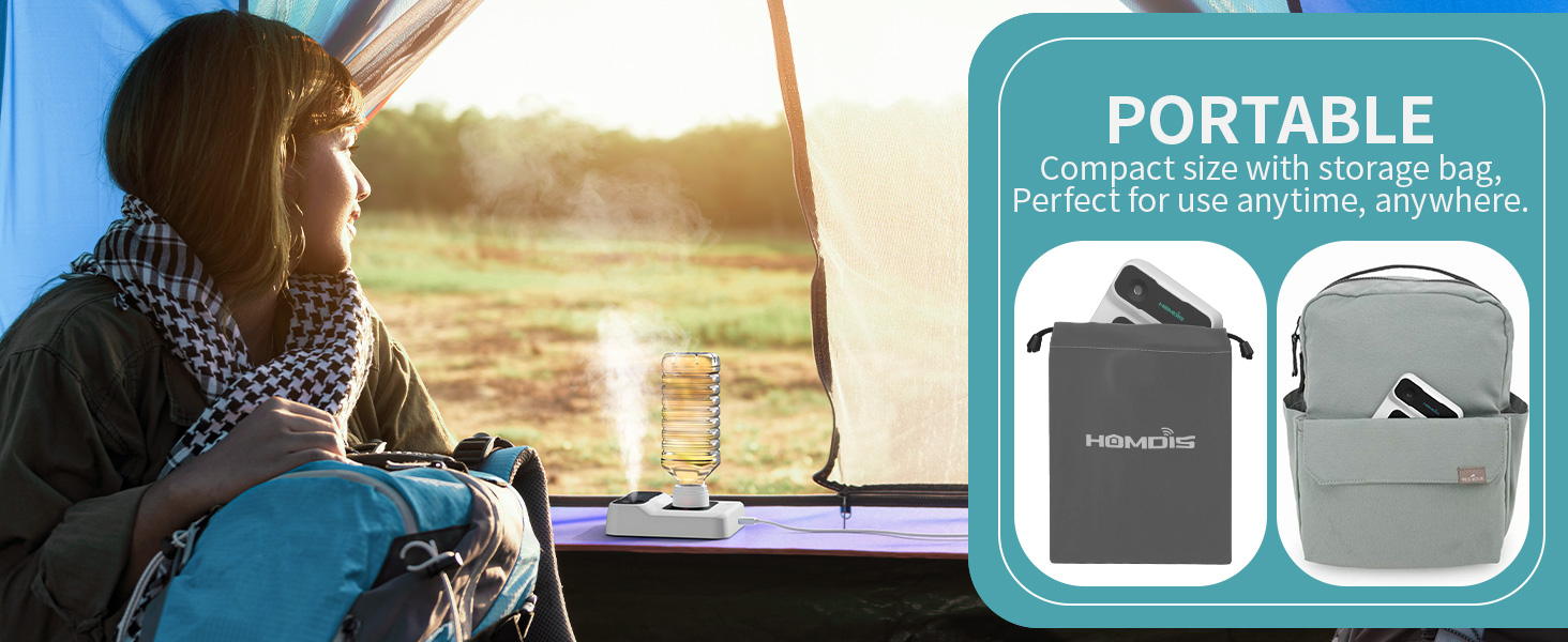 HOMDIS Portable Humidifier Travel Humidifier