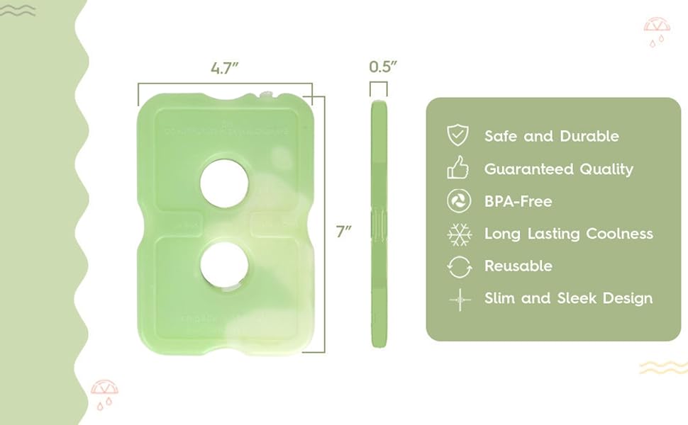 green ice packs