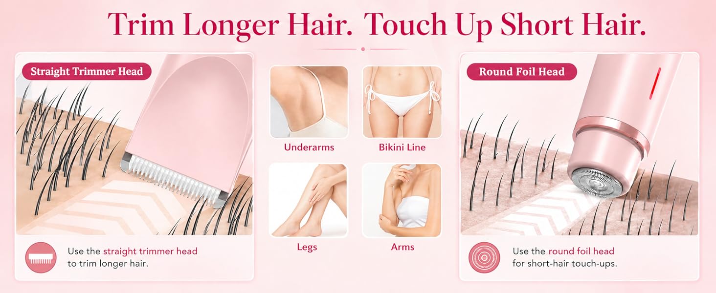 trimmer for women pubic hair