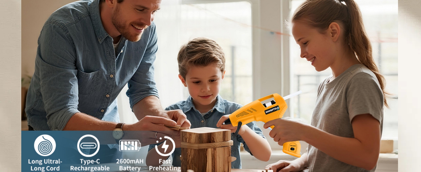 cordless glue gun