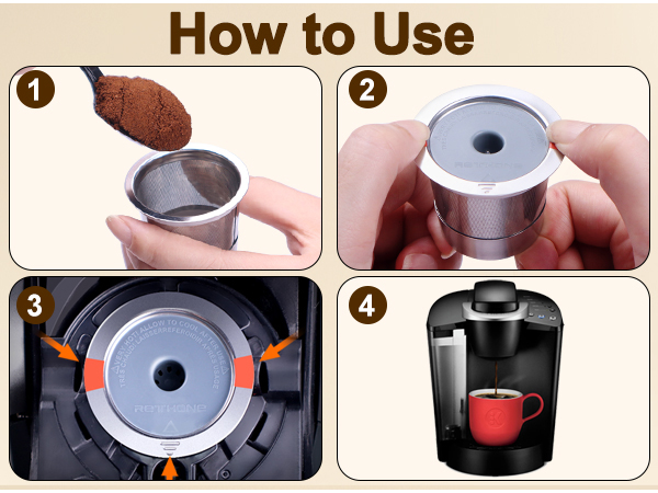Reusable K Cups Coffee Filter