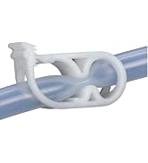 10Pcs Plastic Tubing Clamps 1/4" - 1/2" Adjustable Tube Clamp Laboratory Pinch Valve Flow Control...