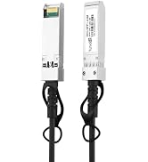 YunvoFib 10G SFP+ to SFP+ Active Optical Fiber Cable Direct Attach Copper with Multi-Mode Fiber C...