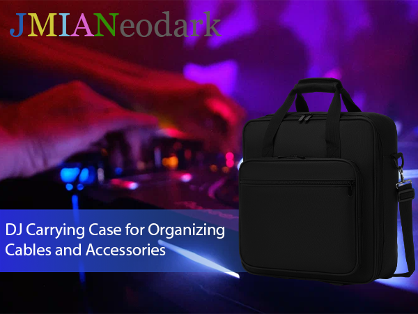The DJ Carrying Case has a large main compartment, which is 15*15.4*5.1 inches.