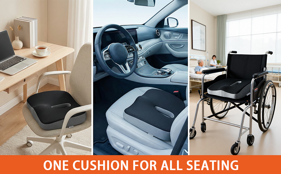 Suitable to use in any seat