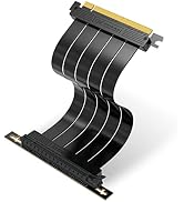 EZDIY-FAB PCIE Gen 4 16x Extreme Flexible, High Speed Riser Cable PCI Express 4.0 Port GPU Extens...
