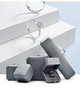 Oirlv Luxury Leather Jewelry Storage Box Jewelry Gift Box H075