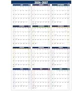 2026-2027 Yearly Wall Calendar - Calendar 2026-2027, JUL 2026 - JUN 2027, Yearly Calendar/Planner...