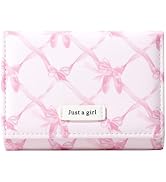 Sunwel Fashion Girls Cute Ballet Slippers Print Coquette Bow Wallet Small Wallet Card Holder ID W...