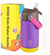 kids Water Bottle with Straw