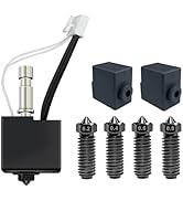 Sahvaim Kobra S1 Hotend Kit with Extra 4Pcs Hardened Steel Nozzles, Print Head Assembled Extruder...