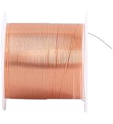 0.2mm Copper Wire, 20m Magnet Wire Enameled Coil Wire Copper Beading Wire for Jewelry Making Supp...