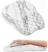 Auhoahsil Ergonomic Mouse Pad with Wrist Rest, Comfortable Slope Computer Mouse Mat with Wrist Su...