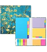 Rouidr Sticky Notes Set, 410 Sheets Self-Stick Note Pads Book, Bright Colors, Super Sticking Powe...