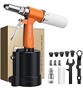 Proster Pneumatic Riveter - 3917LBF Pulling Pneumatic Rivet Gun, Heavy-Duty Air Pop Riveter 3/32