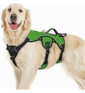 rabbitgoo Escape Proof Dog Harness, Soft Padded Full Body Pet Harness, Reflective Adjustable No P...