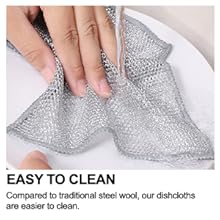 non scratch wire dishcloth
