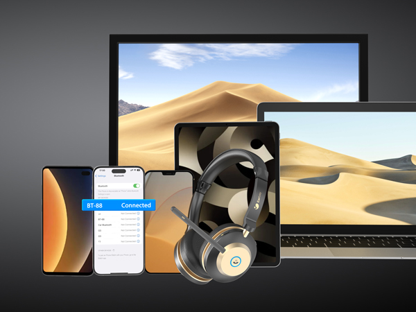 noise cancelling headset for work