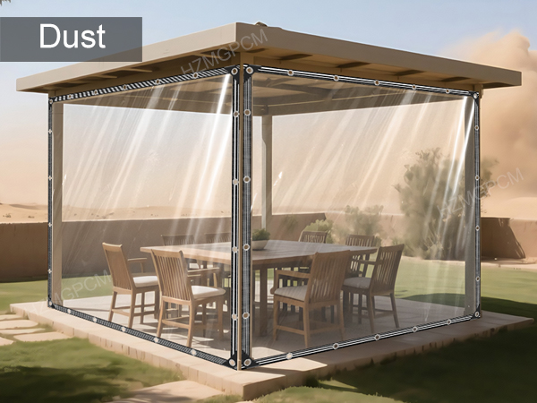 clear tarp waterproof