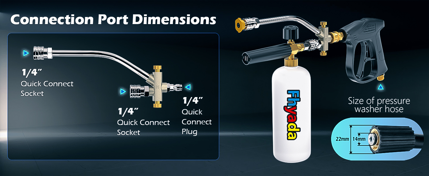 car wash sprayer with soap dispenser