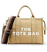 The Tote Bag For Women,Womens Tote Bags with zipper,Canvas Tote Purse Can shoulder/crossbody,Hand...