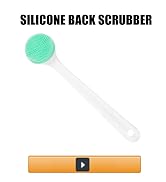 silicone back scrubber
