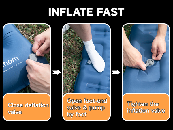 Inflate fast