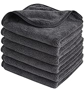 Sinland Microfiber Face Cloths Reusable Makeup Remover Cloth Ultra Soft Washcloths for Women and ...