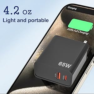 65w fast charger type-c