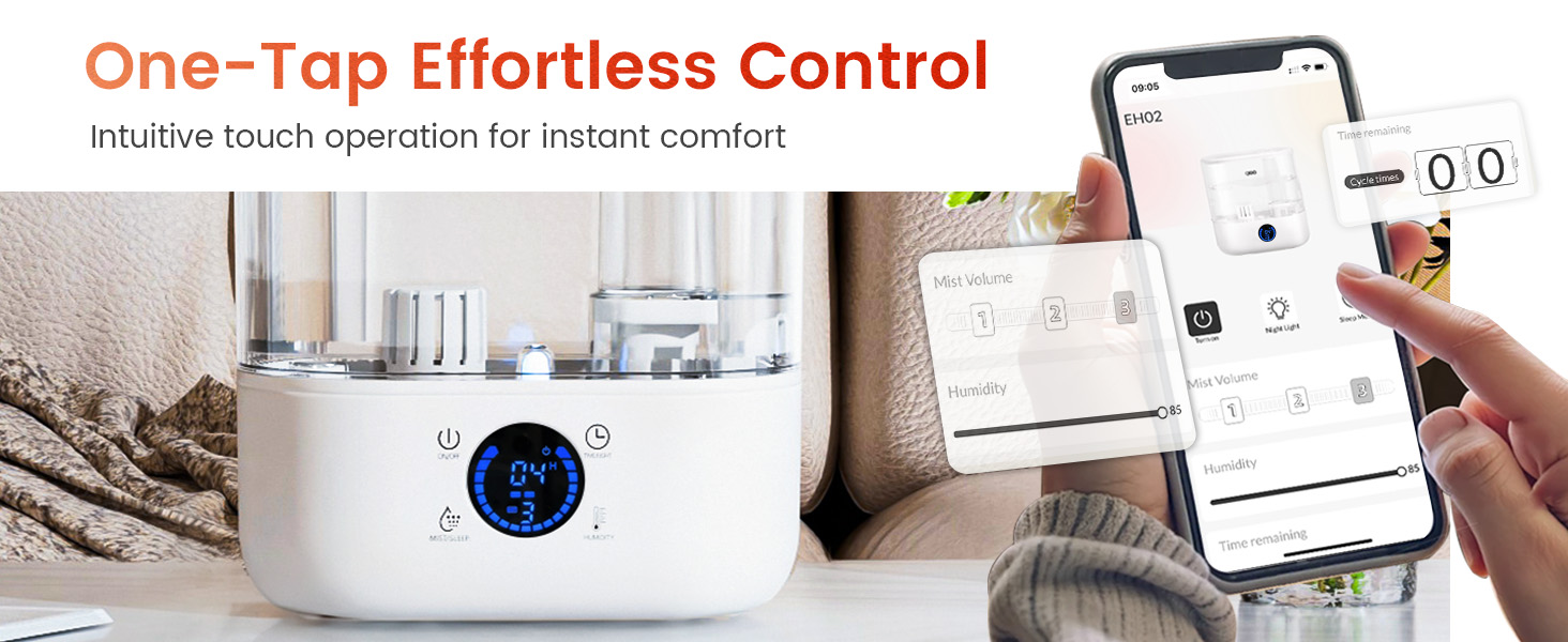 Top Fill Humidifiers for Bedroom