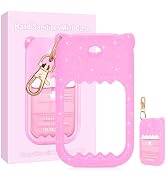 taessv Hand Sanitizer Spray Case for Touchland Silicone Touchland Case Keychain Cute Hand Sanitiz...