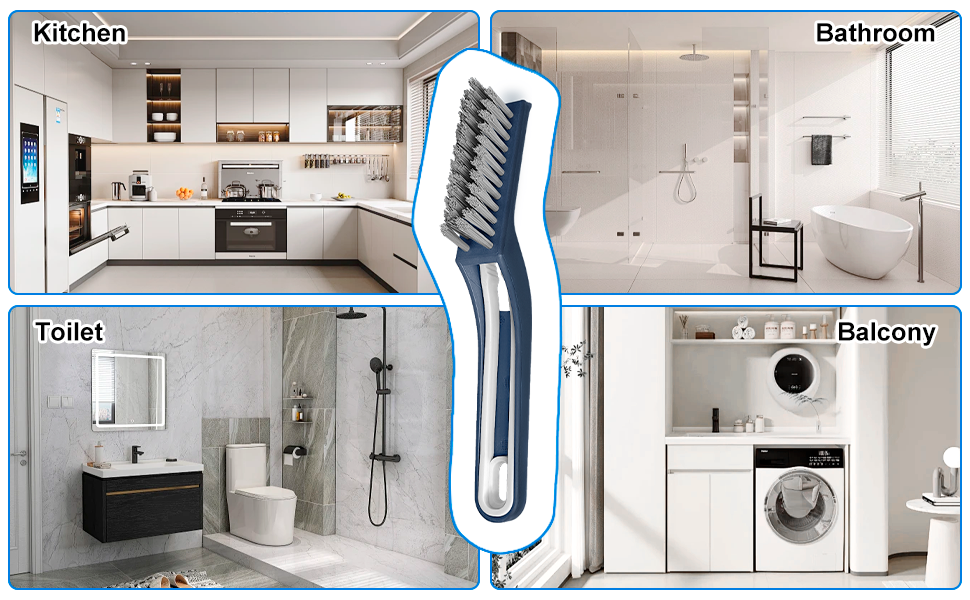 Hard Bristle Crevice Cleaning Brush