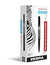 zebra sarasa fineliner pen, zebra sarasa porous pens, zebra writing instruments
