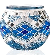 mosaic candle holder