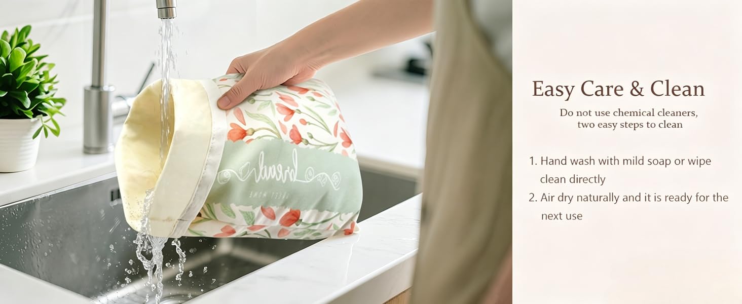 Beeswax Sourdough Bread Bags for Homemade Bread