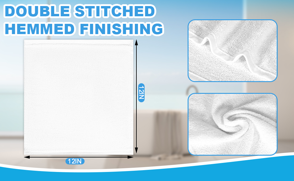100% Cotton Wash Cloth