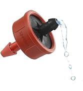 60PCS 1 GPH Pressure Compensating Drip Irrigation Spot Watering Drippers/Emitters, Self-Cleaning ...