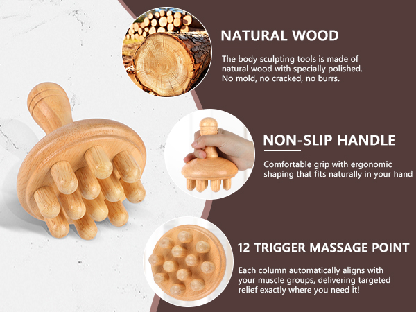 wood therapy tools for body sculpting