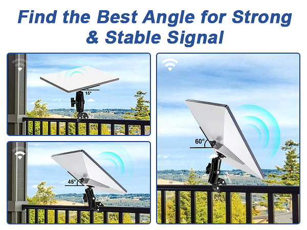 Adjustable Clamp Bracket Fits Starlink Mini for RV